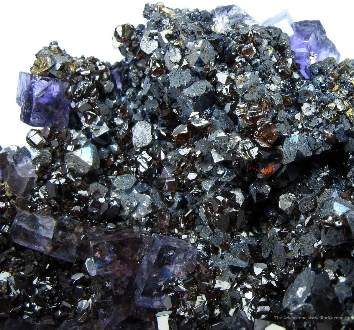 Galena and Fluorite With Sphalerite and Baryte - image 5