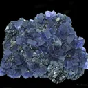 Galena and Fluorite With Sphalerite and Baryte - image 1