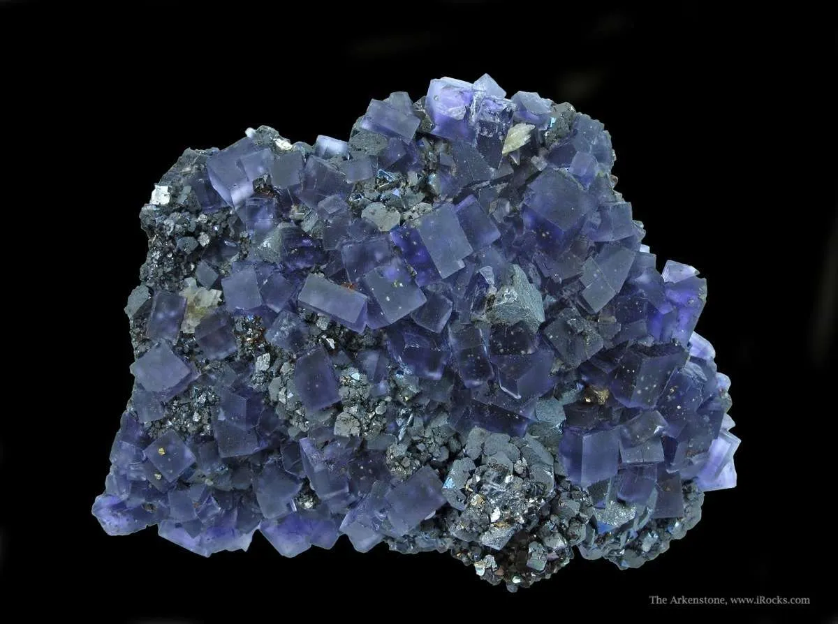 Galena and Fluorite With Sphalerite and Baryte - image 1