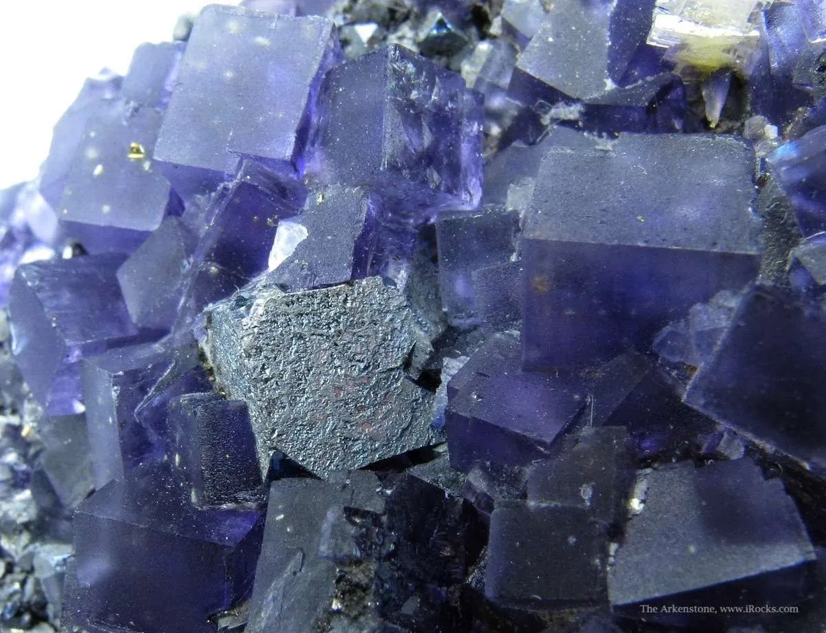 Galena and Fluorite With Sphalerite and Baryte - image 3
