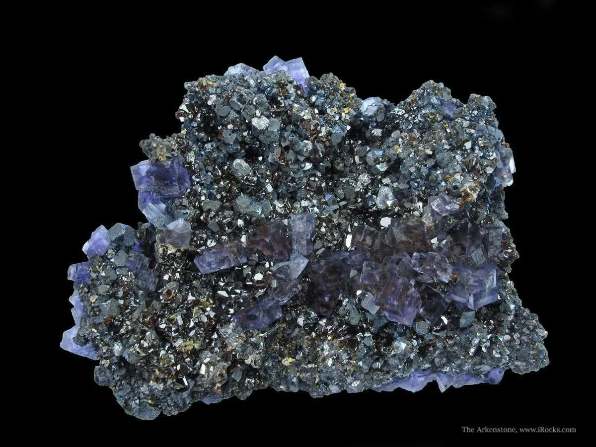 Galena and Fluorite With Sphalerite and Baryte - image 6
