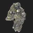 Galena and Marcasite, on Quartz - image 2