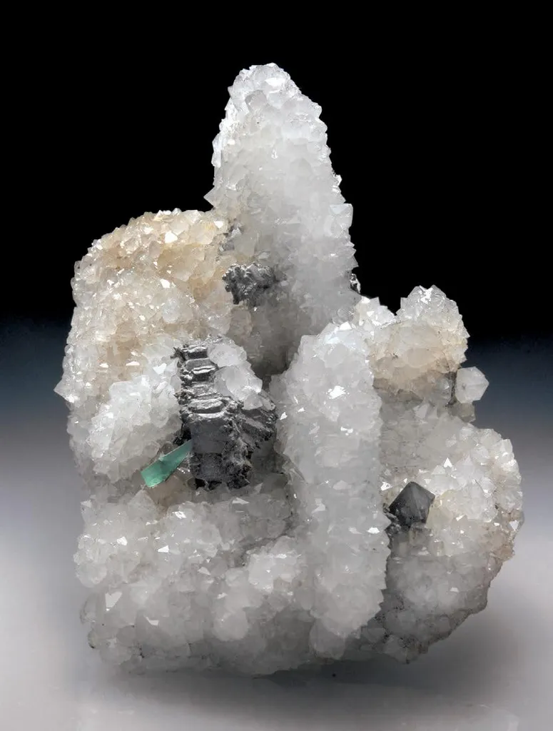 Galena, Bournonite, Quartz - image 1