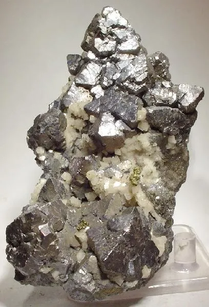 Galena, Calcite image
