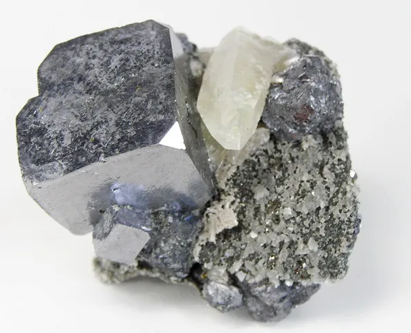 Galena, Calcite image