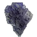 Galena Casts After Fluorite on Fluorite - image 5