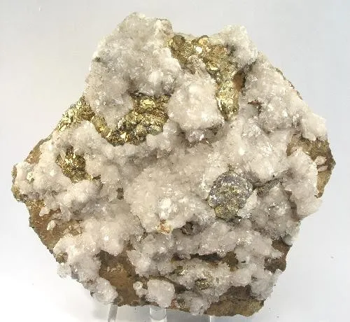 Galena, Chalcopyrite, Calcite image