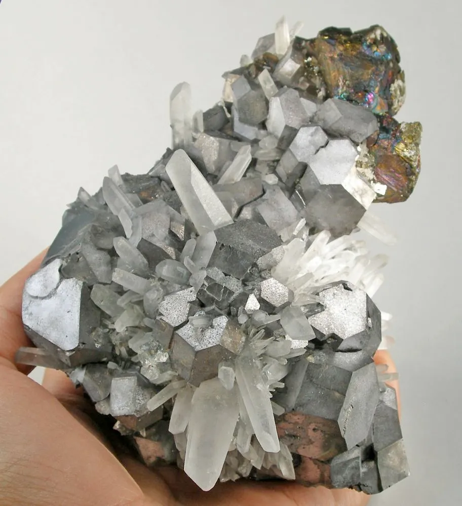 Galena, Chalcopyrite, Quartz image