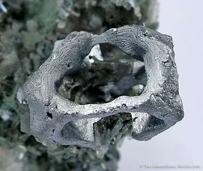 Galena - Cuboctohedral (Skeletal) - image 3