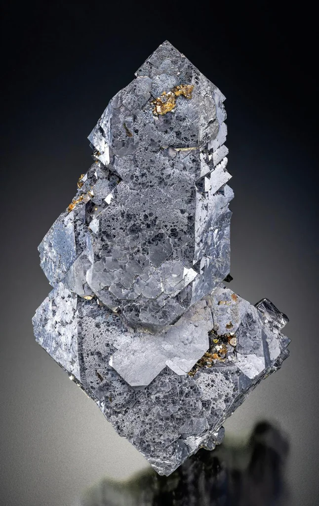 Galena from Denton Mine, Harris Creek Mining Sub-District, Hardin County, Illinois, USA image