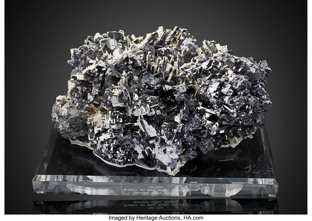 Galena from Krushev dol Mine, Smolyan Province, Bulgaria image