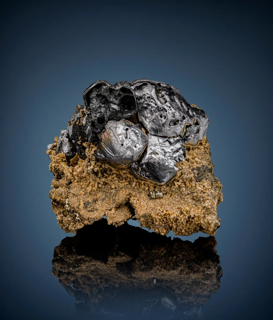 Galena from Nikolaevskiy Mine, Dalnegorsk, Dalnegorsk Urban District, Primorsky Krai, Russia image