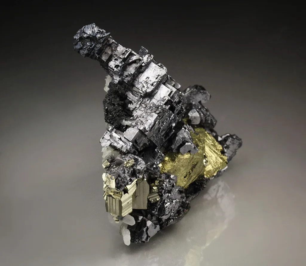 Galena from Septemvri Mine, Madan ore field, Smolyan Province, Bulgaria - image 2