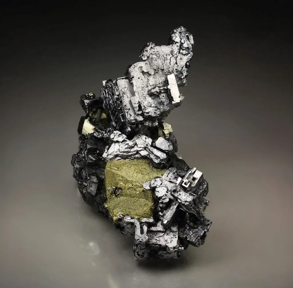 Galena from Septemvri Mine, Madan ore field, Smolyan Province, Bulgaria - image 4