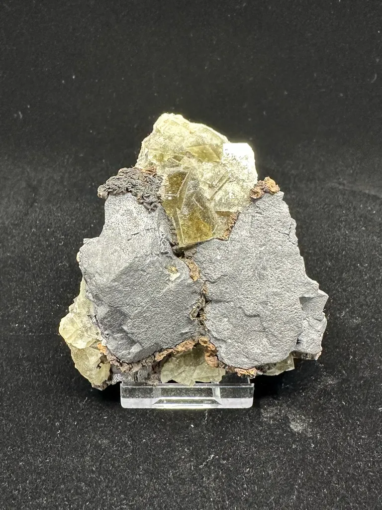 Galena from UK, England, Greenlaws Mine image