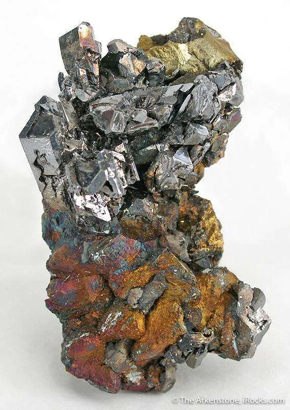 Galena on Chalcopyrite image
