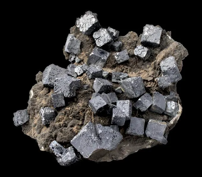 Galena on chert image