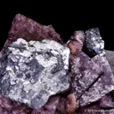 Galena on Fluorite - image 3