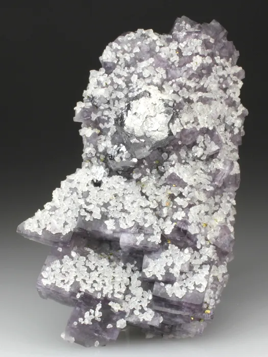 Galena on Fluorite - image 1