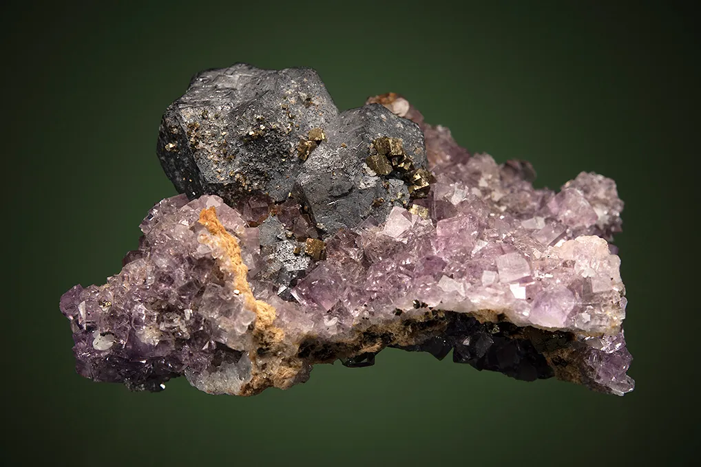 Galena on Fluorite - image 4