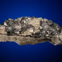 Galena on Fluorite and Quartz - image 4