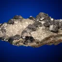 Galena on Fluorite and Quartz - image 5