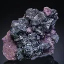 Galena on Fluorite - image 1