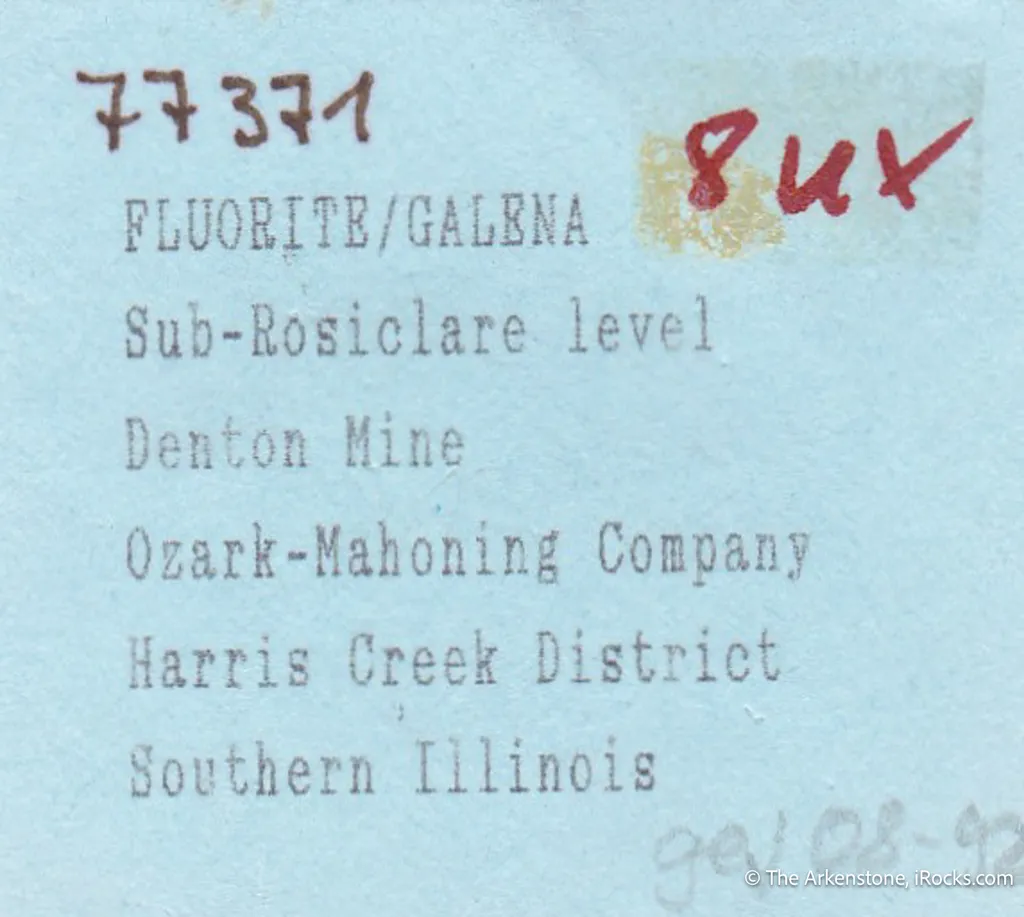 Galena on Fluorite - image 4