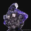 Galena on Fluorite - image 1