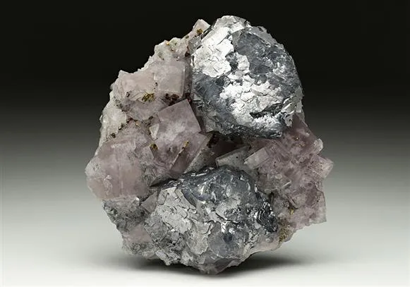Galena on Fluorite - image 1