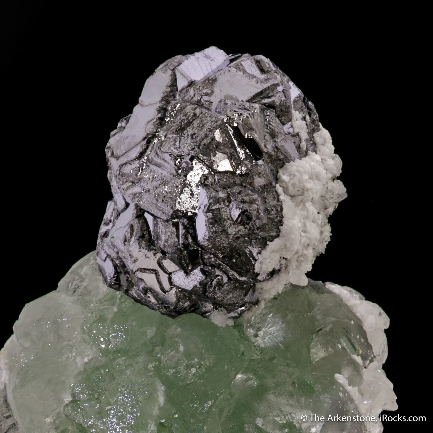 Galena on Fluorite - image 5