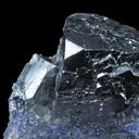 Galena on Fluorite With Sphalerite - image 1