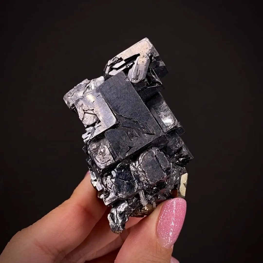 Galena on Pyrite - image 2