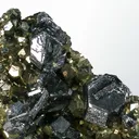 Galena on Pyrite With Calcite - image 4