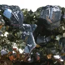 Galena on Pyrite With Calcite - image 2