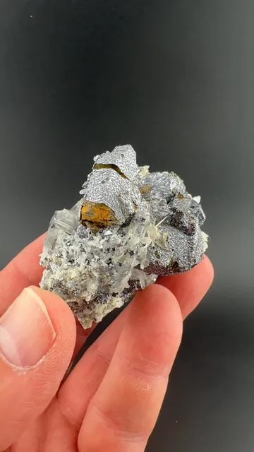 Galena on Pyrrhotite
