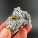 Galena on Pyrrhotite - image 1
