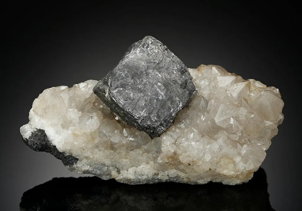 Galena on Quartz image