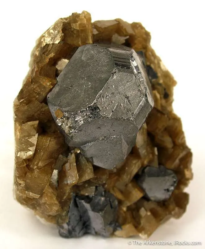 Galena on Siderite - image 2