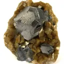 Galena on Siderite - image 1