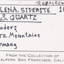 Galena on Siderite and Quartz - image 3