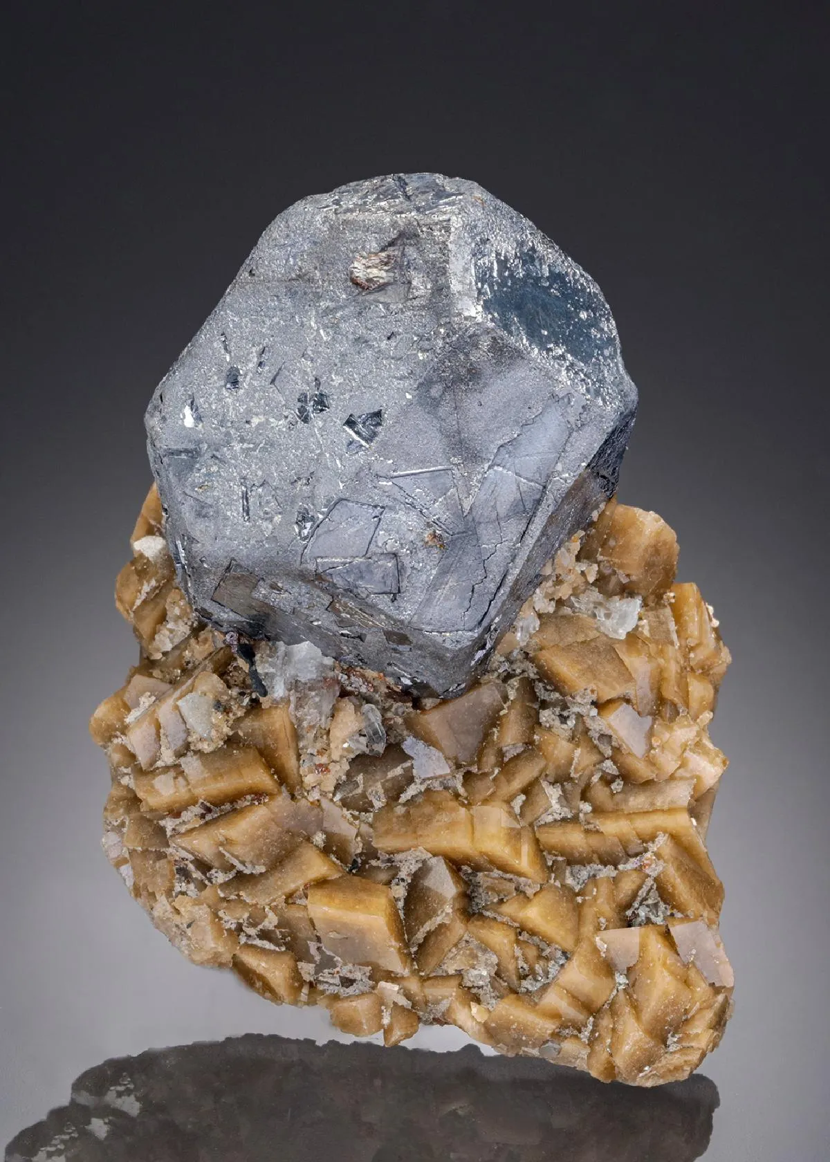 Galena on Siderite - image 1