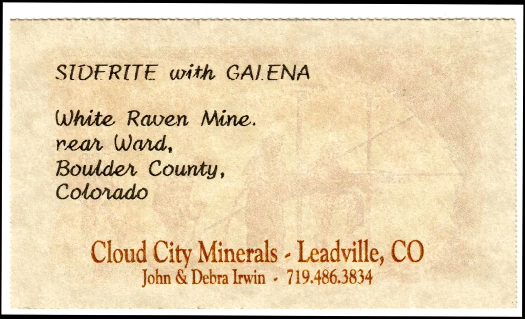 Galena on Siderite - image 6