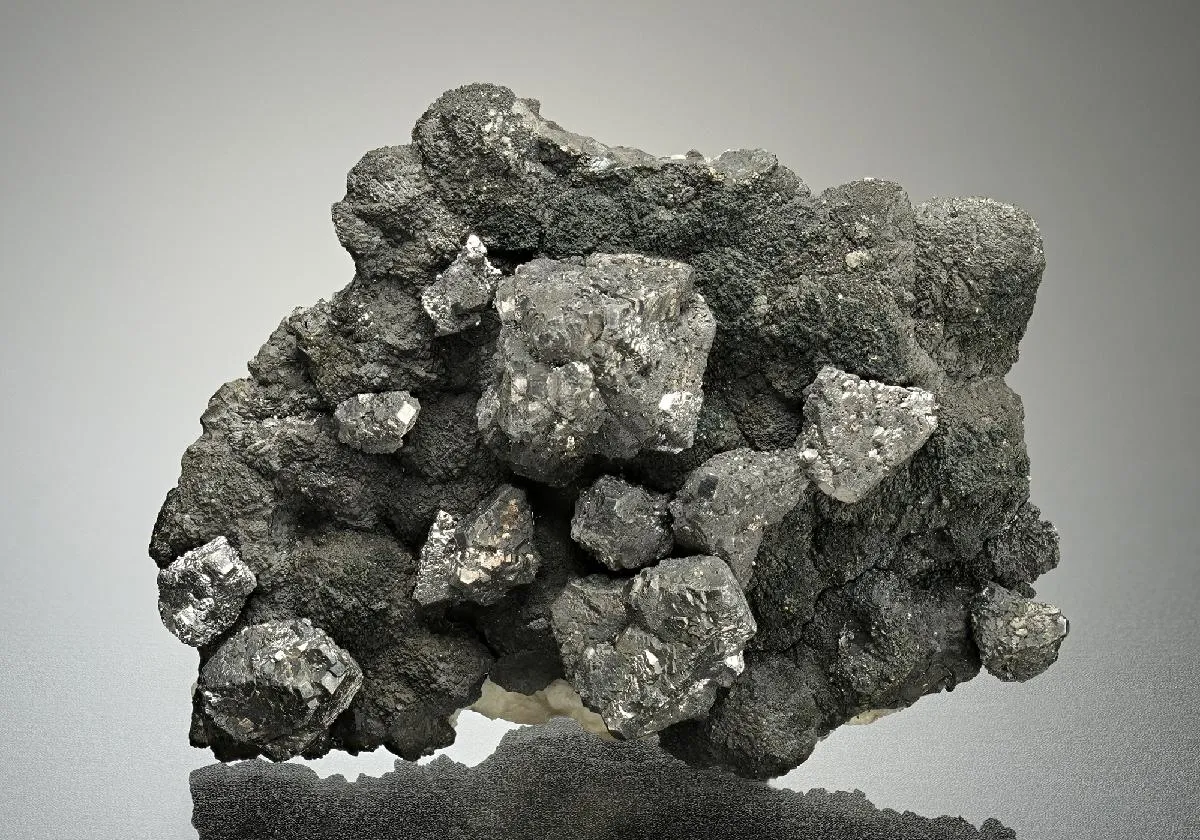 Galena on Sphalerite - image 1