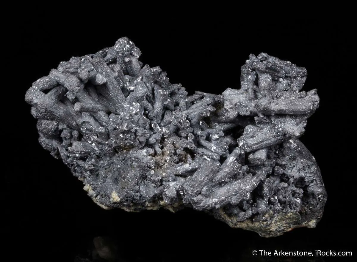 Galena ps. after Pyromorphite, on Galena - image 2