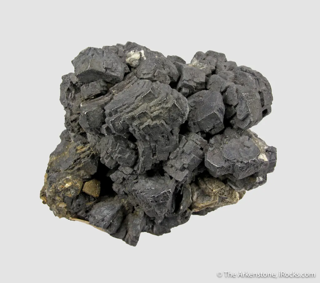 Galena ps. Pyromorphite, with Pyrite (dated 1866) - image 5