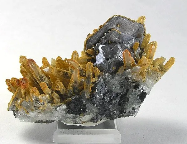 Galena, Quartz image