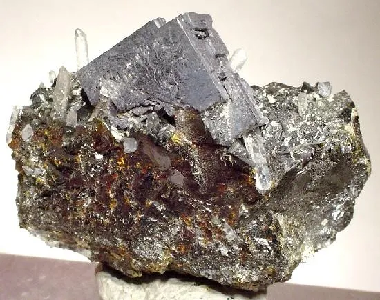 Galena, Quartz image