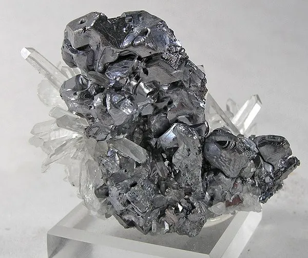 Galena, Quartz image