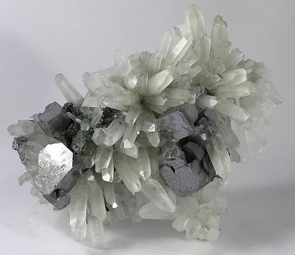 Galena, Quartz image